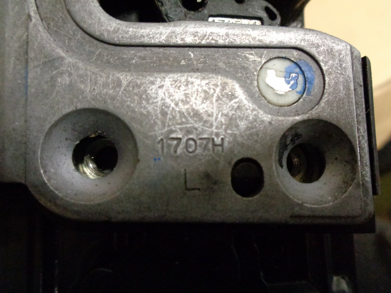 RENAULT CLIO MK3 2007 NSF PASSENGER FRONT DOOR LOCK MECH MECHANISM 1707H L