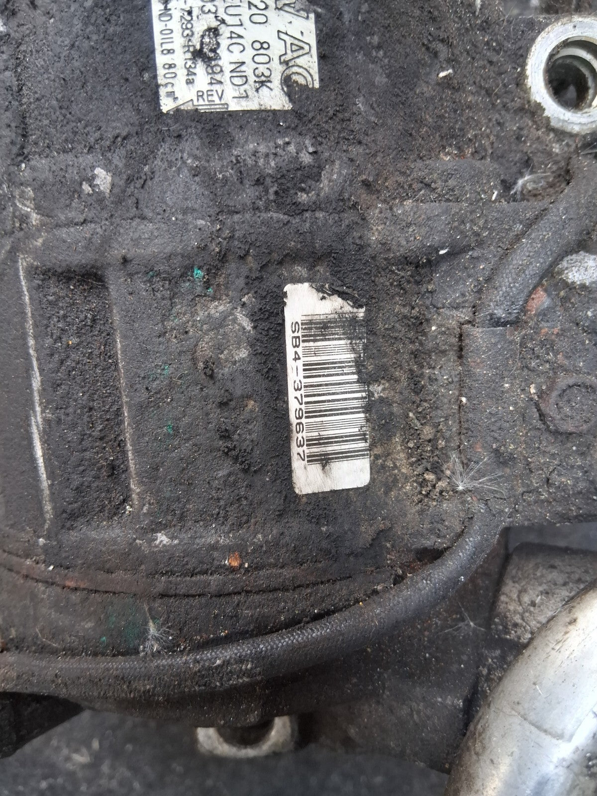 SEAT IBIZA MK3 2006 1.2 PETROL AIR CON AC COMPRESSOR 6Q0820803K