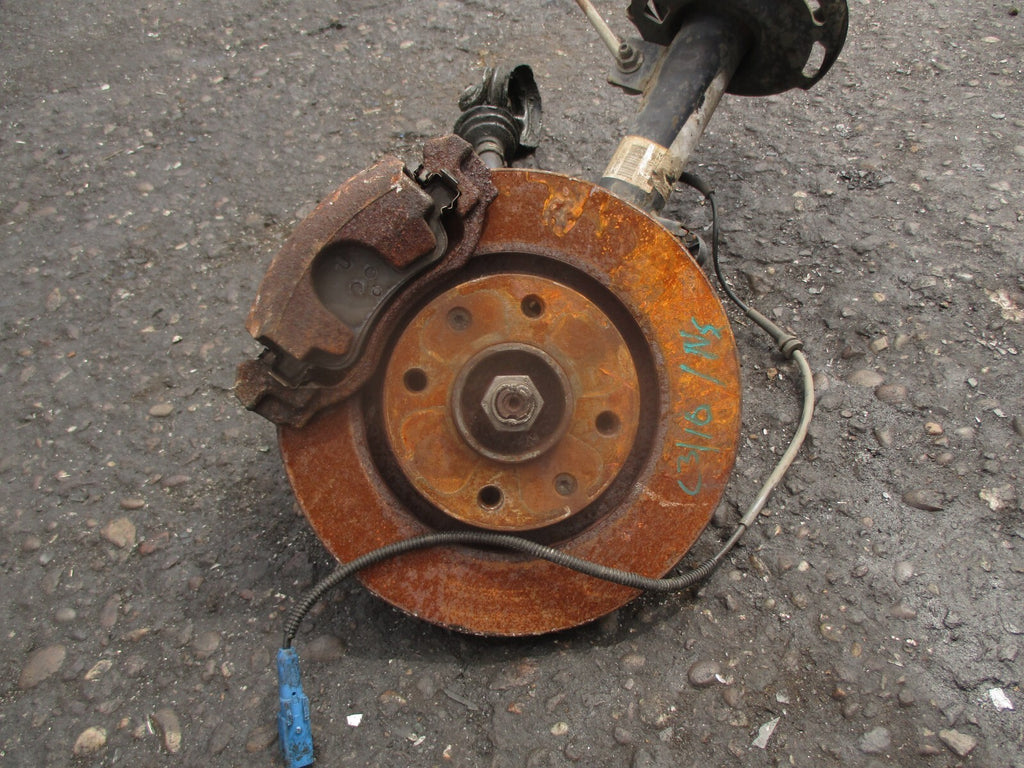 2018 CITROEN C3 MK2 1.2 PETROL NS PASSENGER LEG SHOCK FRONT WHEEL HUB DRIVESHAFT