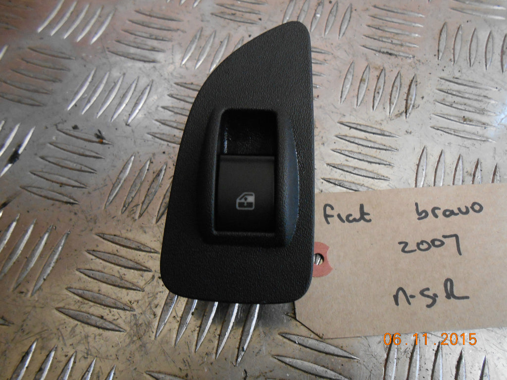 FIAT BRAVO MK2 2007 NSR PASSENGER REAR WINDOW CONTROL SWITCH 735435119