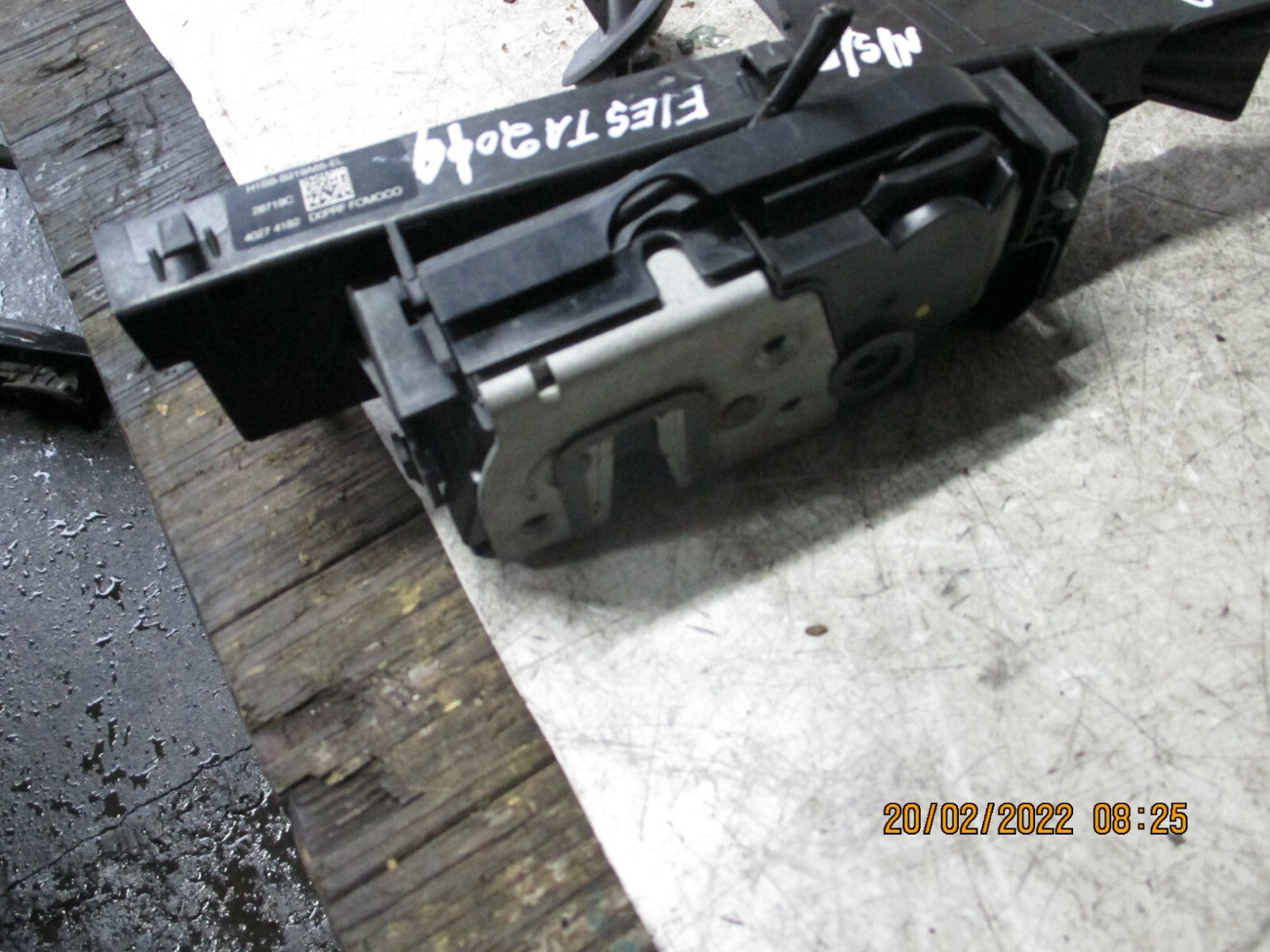 FORD FIESTA 2019 MK8 NSF FRONT PASSENGER SIDE DOOR LOCK MECHANISM H1BBB219A65