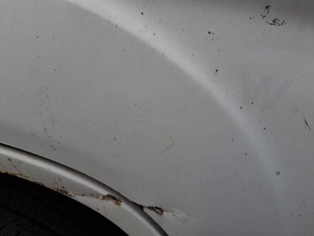2014 CITROEN RELAY MK3 NSF PASSENGER SIDE FRONT BARE DOOR WHITE DENTS