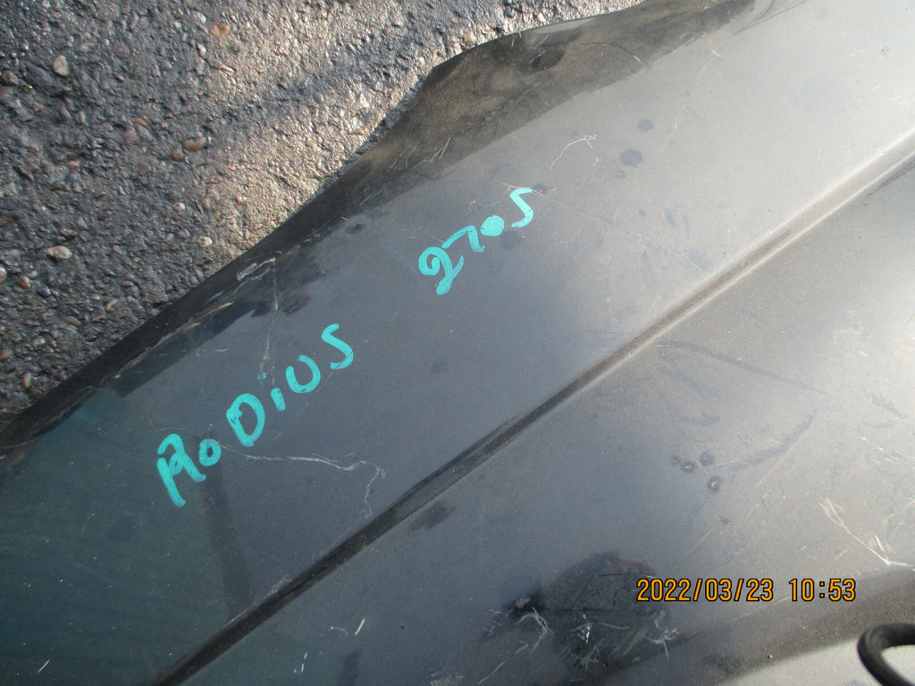 SSANGYONG RODIUS 270 (MK1) NS PASSENGER SIDE WING QUARTER PANEL BLACK