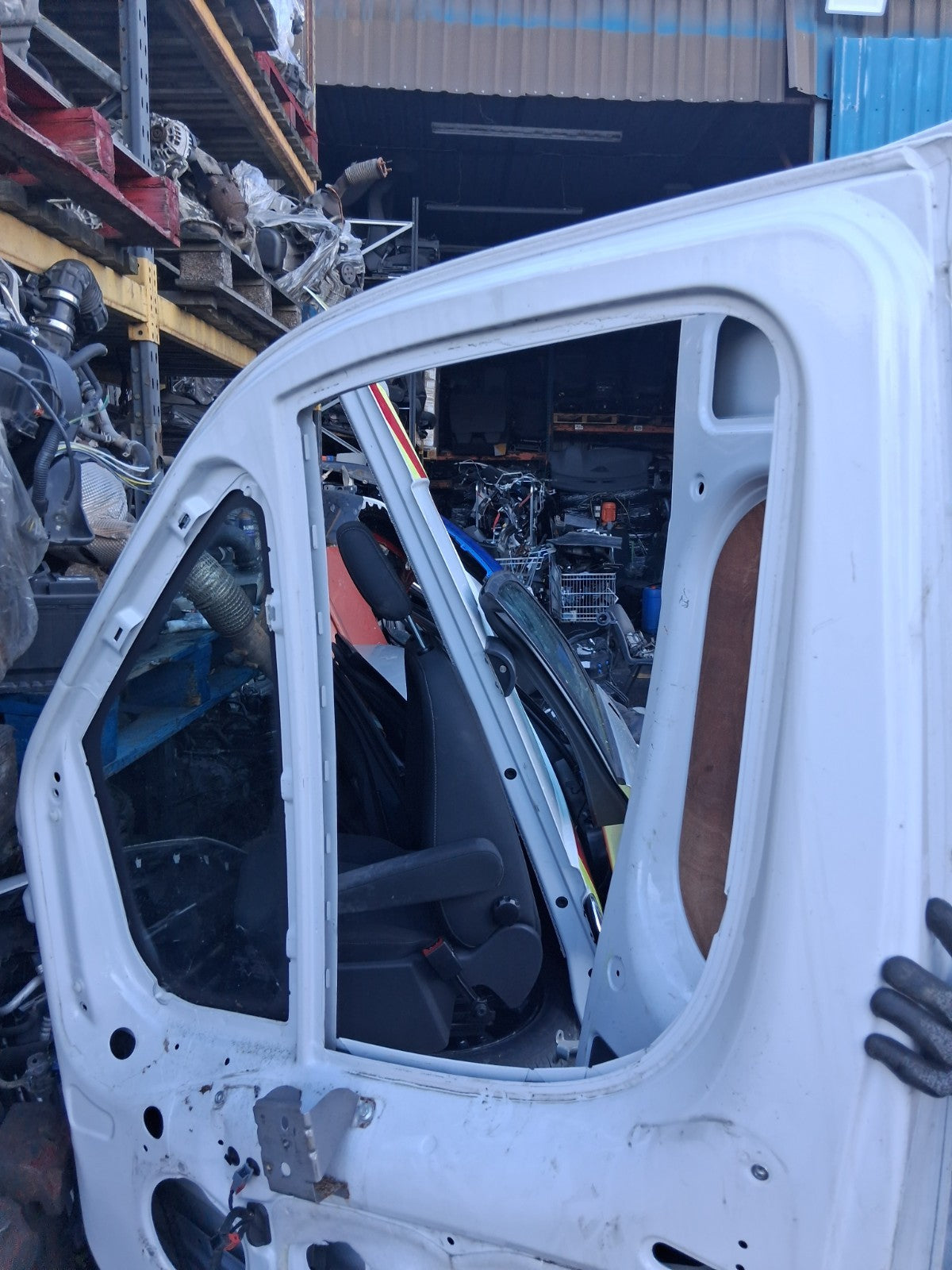 2023 VAUXHALL MOVANO C MK3 OSF DRIVER SIDE FRONT RIGHT BARE DOOR WHITE
