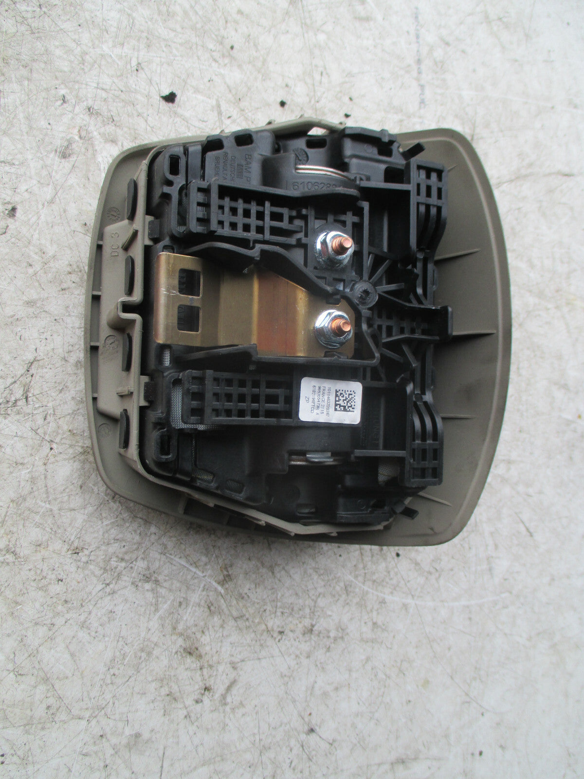 RENAULT SCENIC MK3 2012 DRIVER STEERING WHEEL SAFETY BAG 985705473R