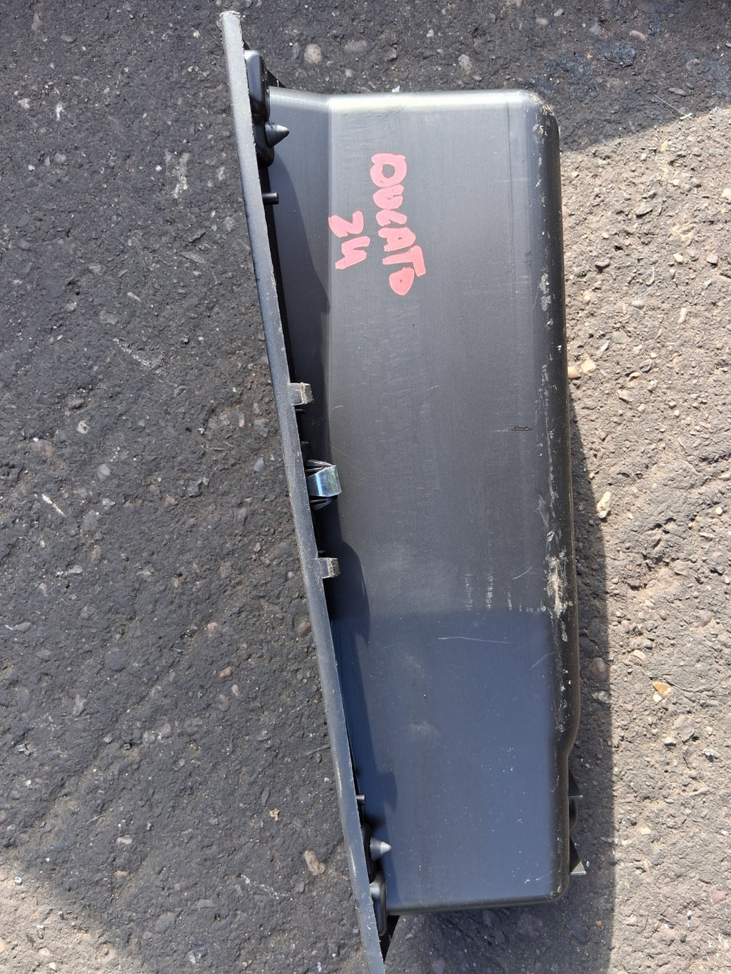2024 FIAT DUCATO MK3 FRONT DASHBOARD TOP POCKET STORAGE 1308167070
