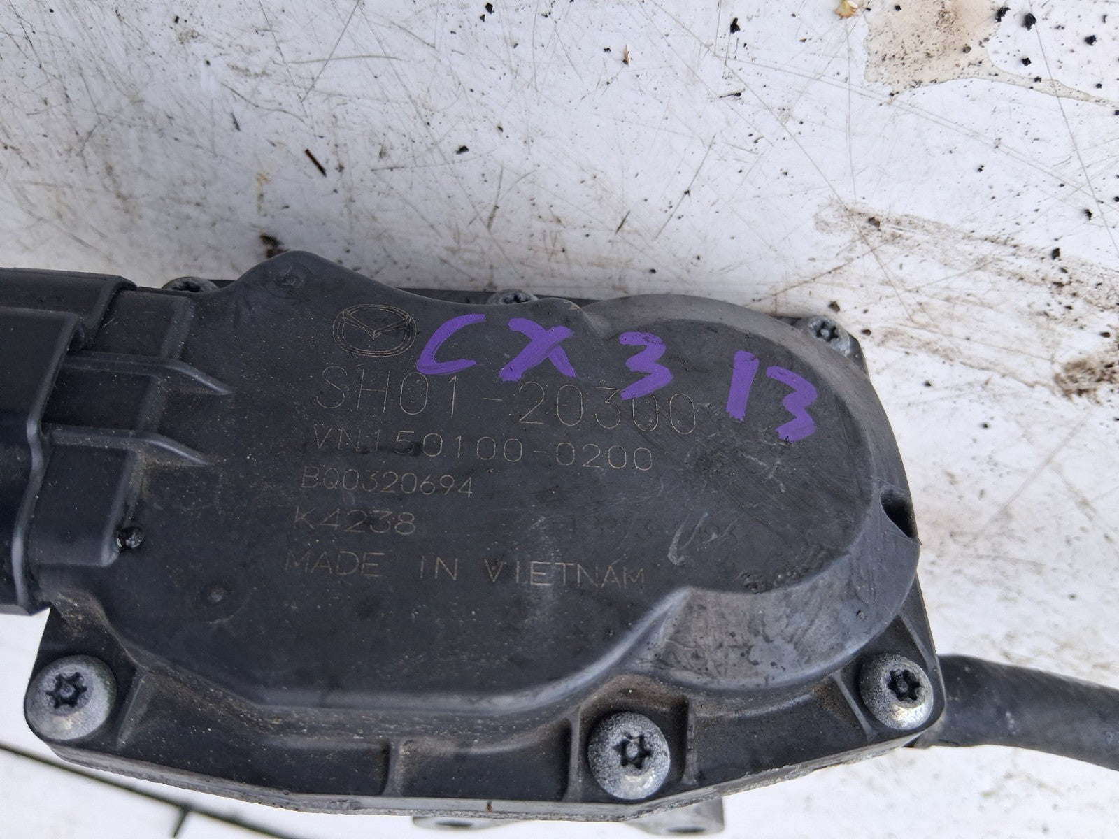 2013 MAZDA CX 5 MK1 DIESEL EGR VALVE SH0120300