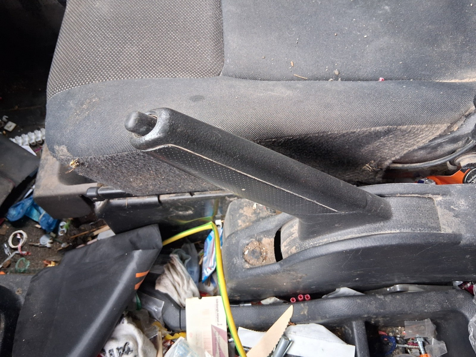 2018 NISSAN NV200 MANUAL HANDBRAKE LEVER MECHANISM