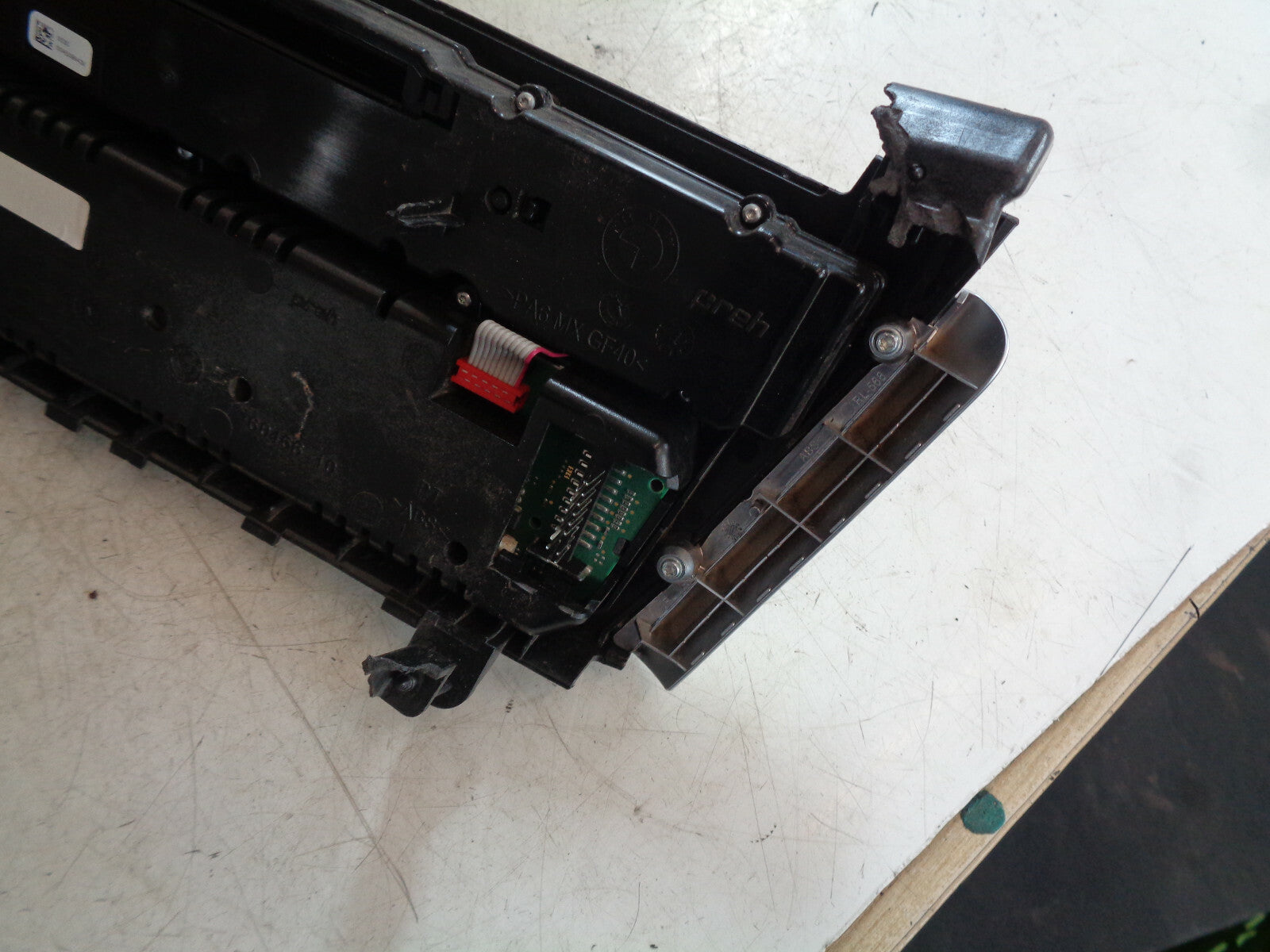 BMW 5 SERIES GT F07 2016 M SPORT HEATER CONTROL SWITCH PANEL DAMAGED 6805750
