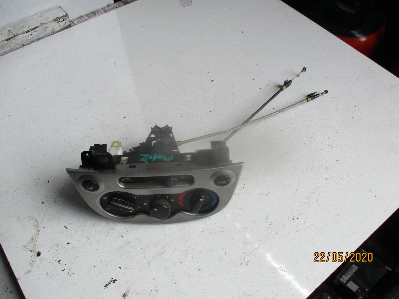 CHEVROLET MATIZ MK2 2005 - 2009 HEATER CONTROL UNIT SURROUND TRIM
