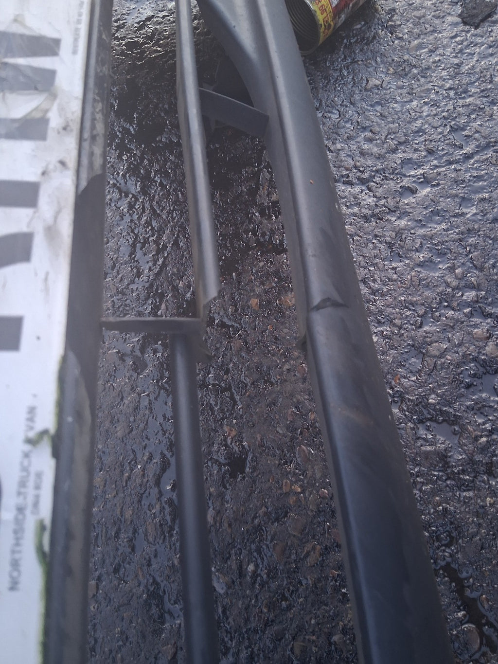 2007 MERCEDES BENZ VITO W639 FRONT BUMPER WHITE