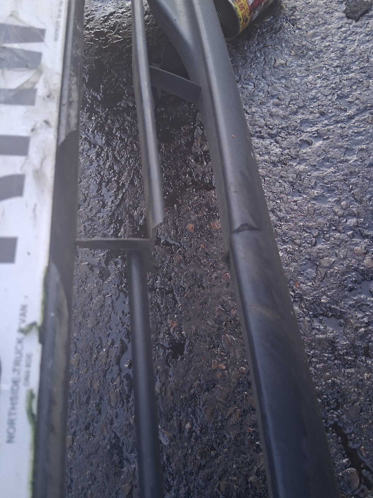 2007 MERCEDES BENZ VITO W639 FRONT BUMPER WHITE