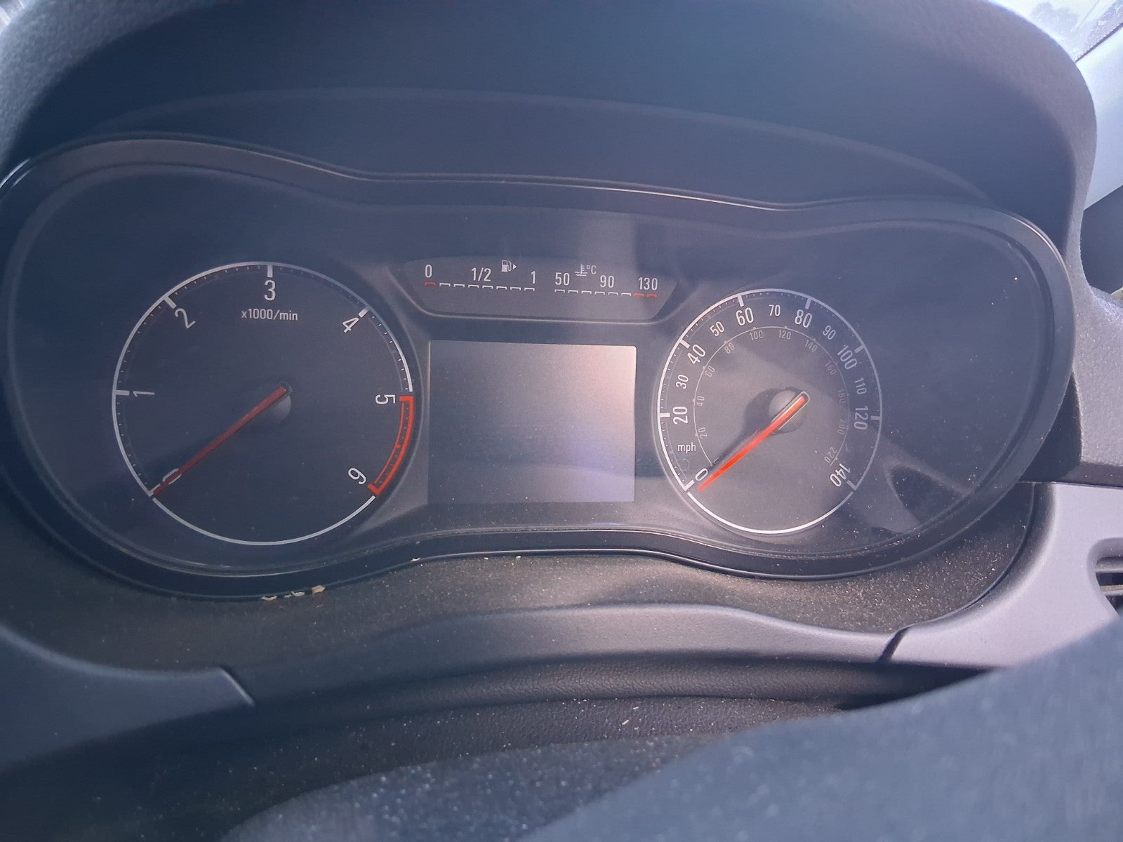 2018 VAUXHALL CORSA E CORSA VAN 1.2 DIESEL SPEEDO SPEEDOMETER INSTRUMENT CLUSTER