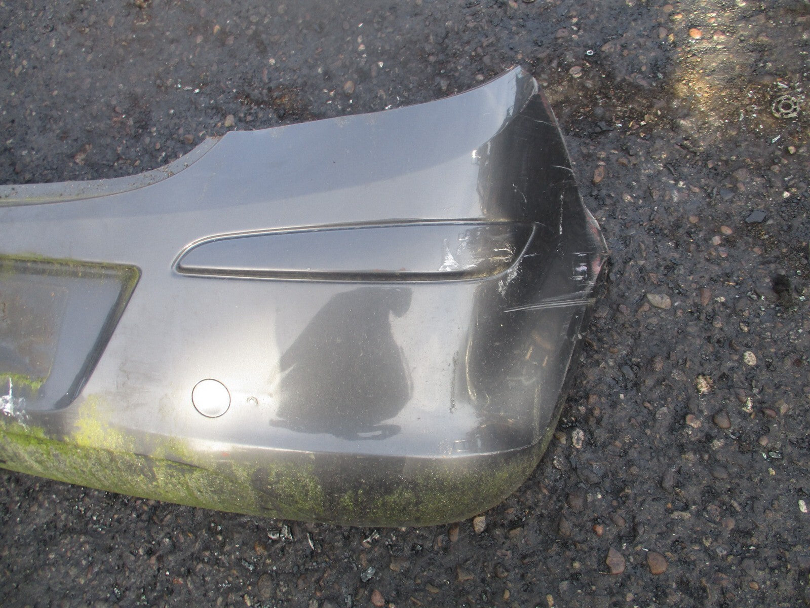 VAUXHALL CORSA D 2012 REAR COMPLETE BUMPER GREY