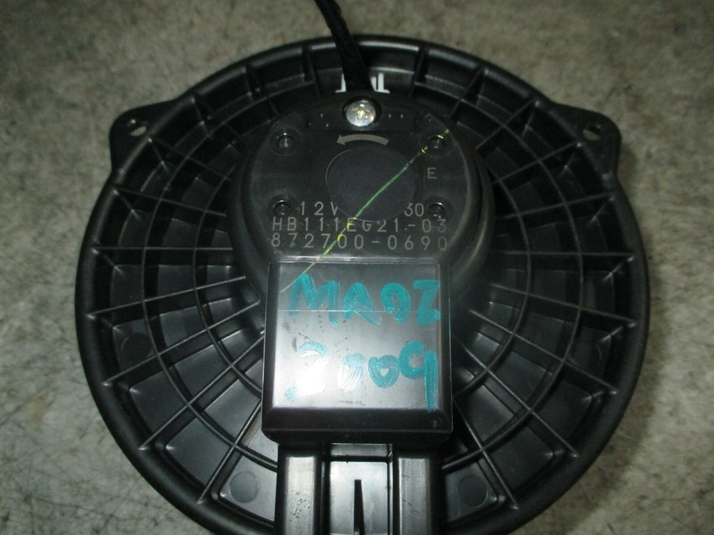 MAZDA 6 MK2 GH 2009 HEATER BLOWER MOTOR FAN 8727000690