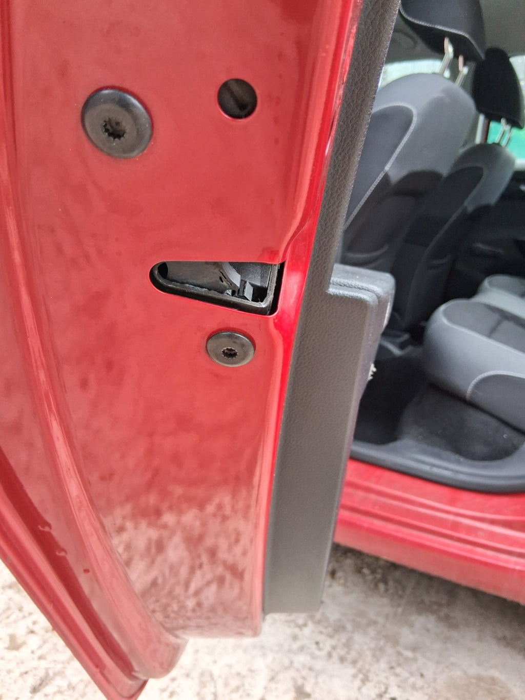 2019 SKODA FABIA MK3 NJ HATCHBACK NSR PASSENGER SIDE REAR DOOR LOCK MECHANISM
