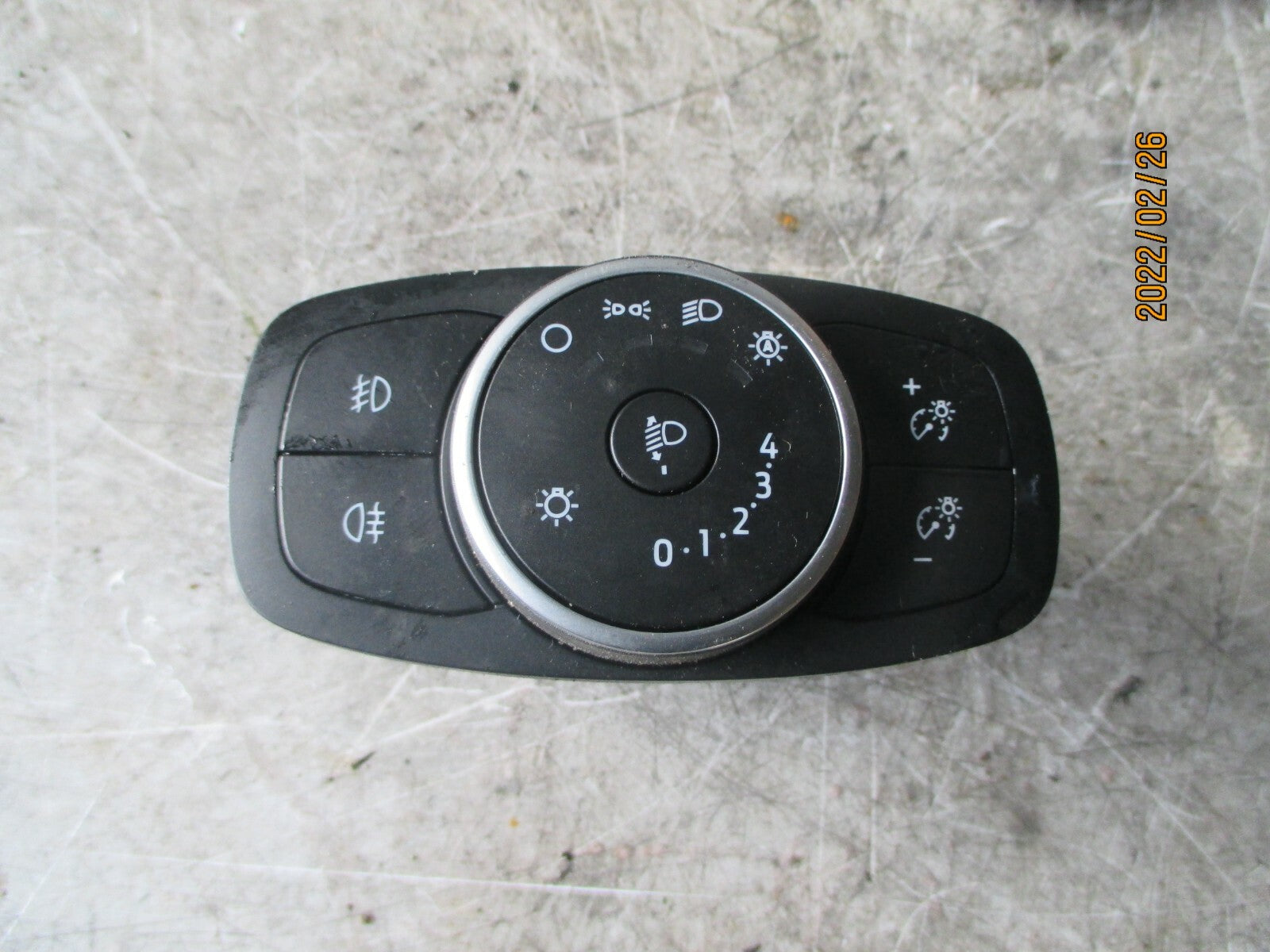 FORD FIESTA 2019 MK8 HEADLIGHT SWITCH PANEL 10507973