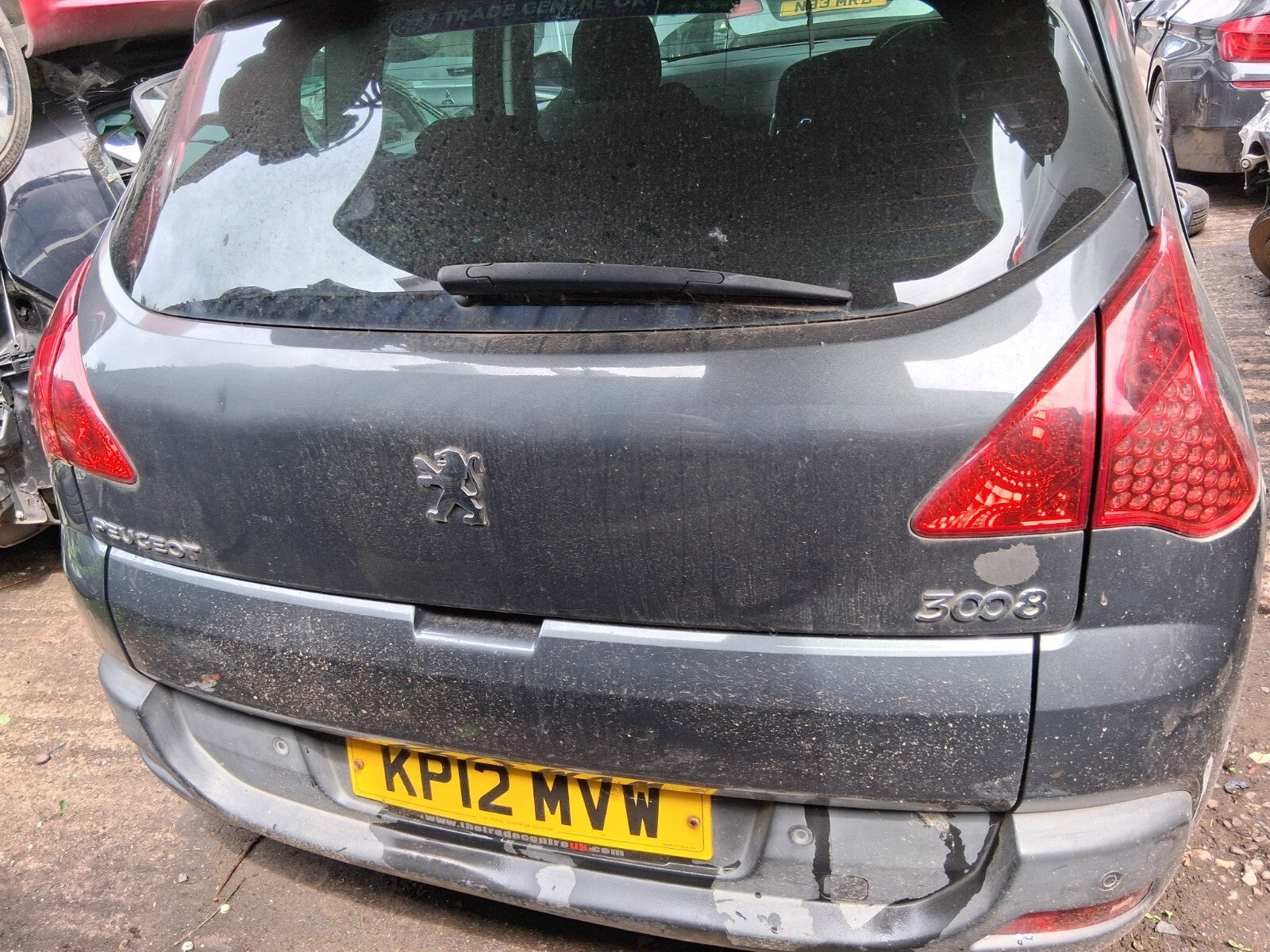 2012 PEUGEOT 3008 MK1 OSF DRIVER SIDE FRONT RIGHT DOOR LOCK MECHANISM