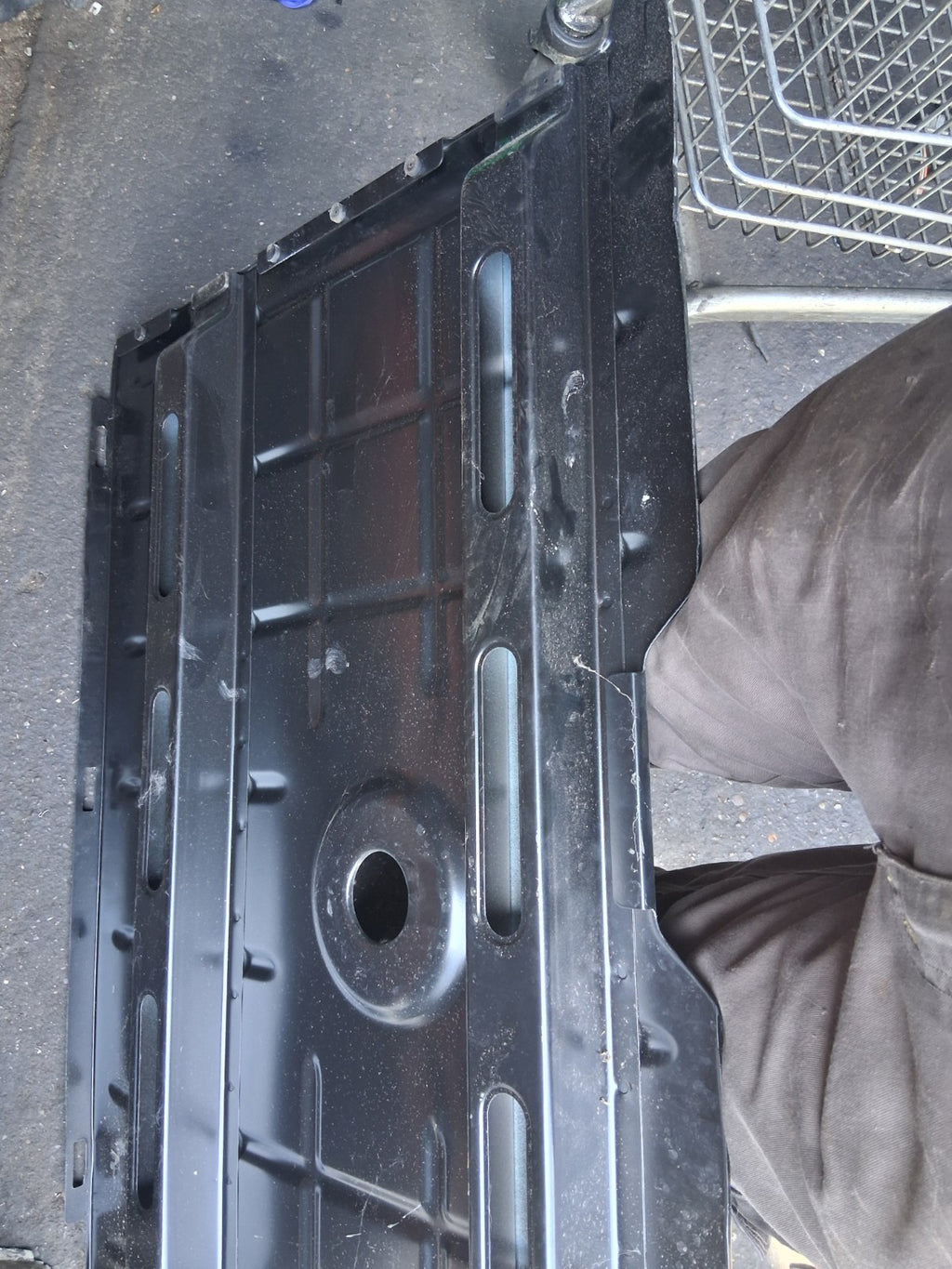 2018 VAUXHALL CORSA E REAR BOOT FLOOR LOWER BULKHEAD PANEL