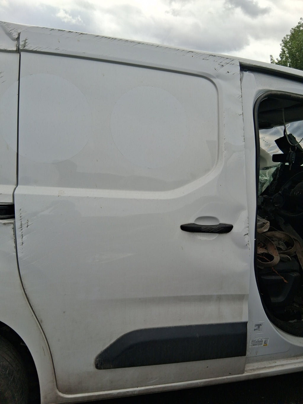 2024 TOYOTA PROACE CITY OS DRIVER SIDE SLIDING DOOR LOCK MECHANISM