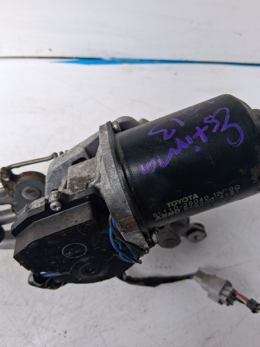 TOYOTA ESTIMA MK3 2013 FRONT WIPER MOTOR LINKAGE UNIT 8511028040