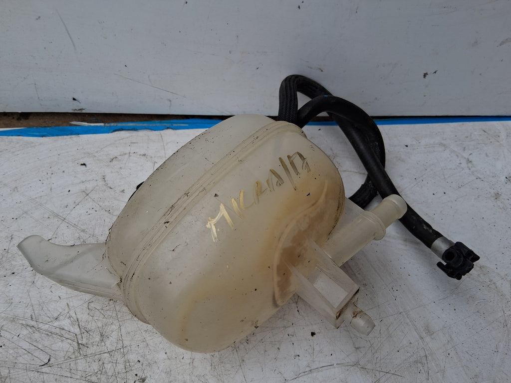 2017 NISSAN MICRA K14 0.9 PETROL COOLANT WATER EXPANSION OVERFLOW TANK