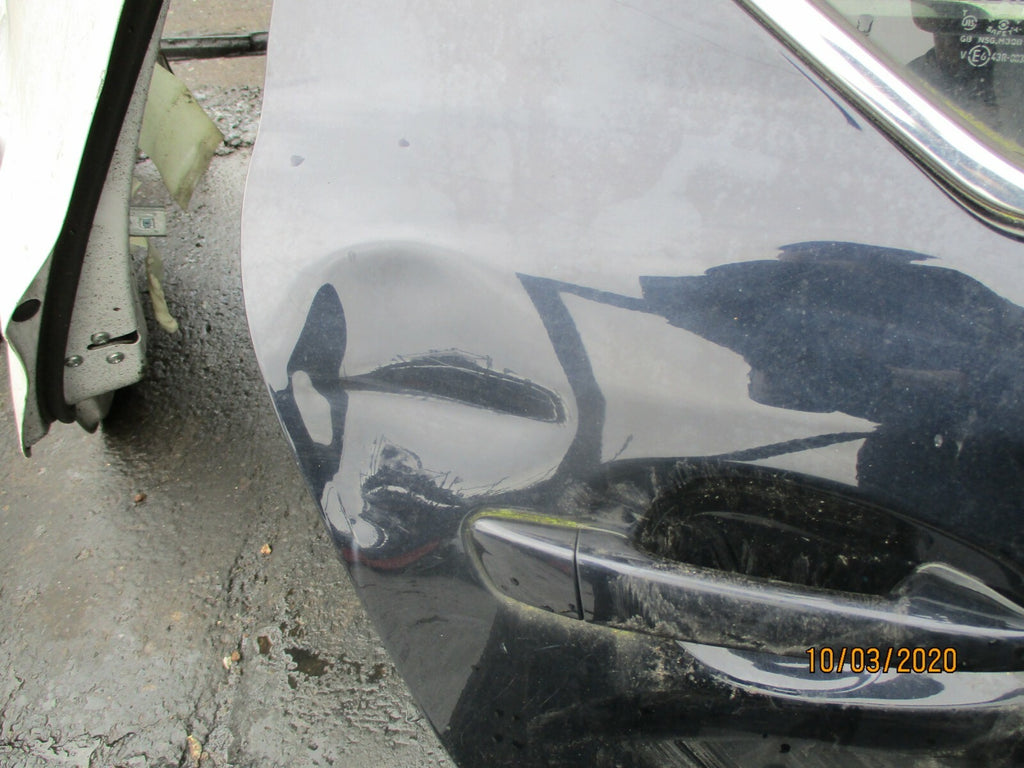 LEXUS CT 200H 2015 OSR DRIVER SIDE REAR DOOR DARK BLUE DAMAGED