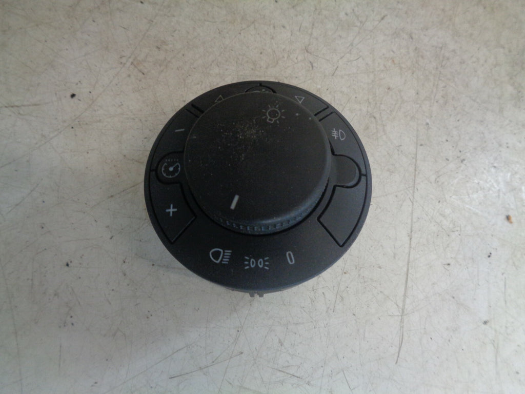VAUXHALL CORSA D 2007 HEADLIGHT CONTROL SWITCH 13249396