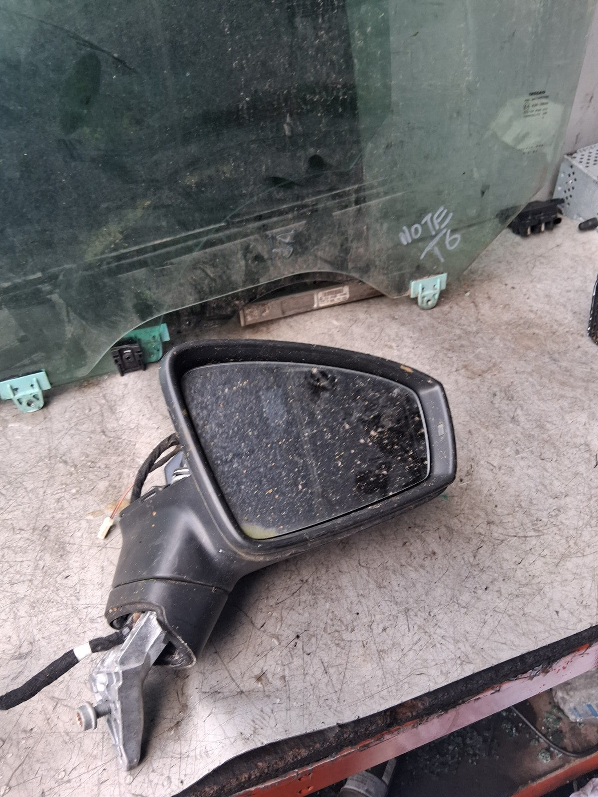 2023 VW VOLKSWAGEN TIGUAN OSF DRIVER SIDE RIGHT WING MIRROR E8047979