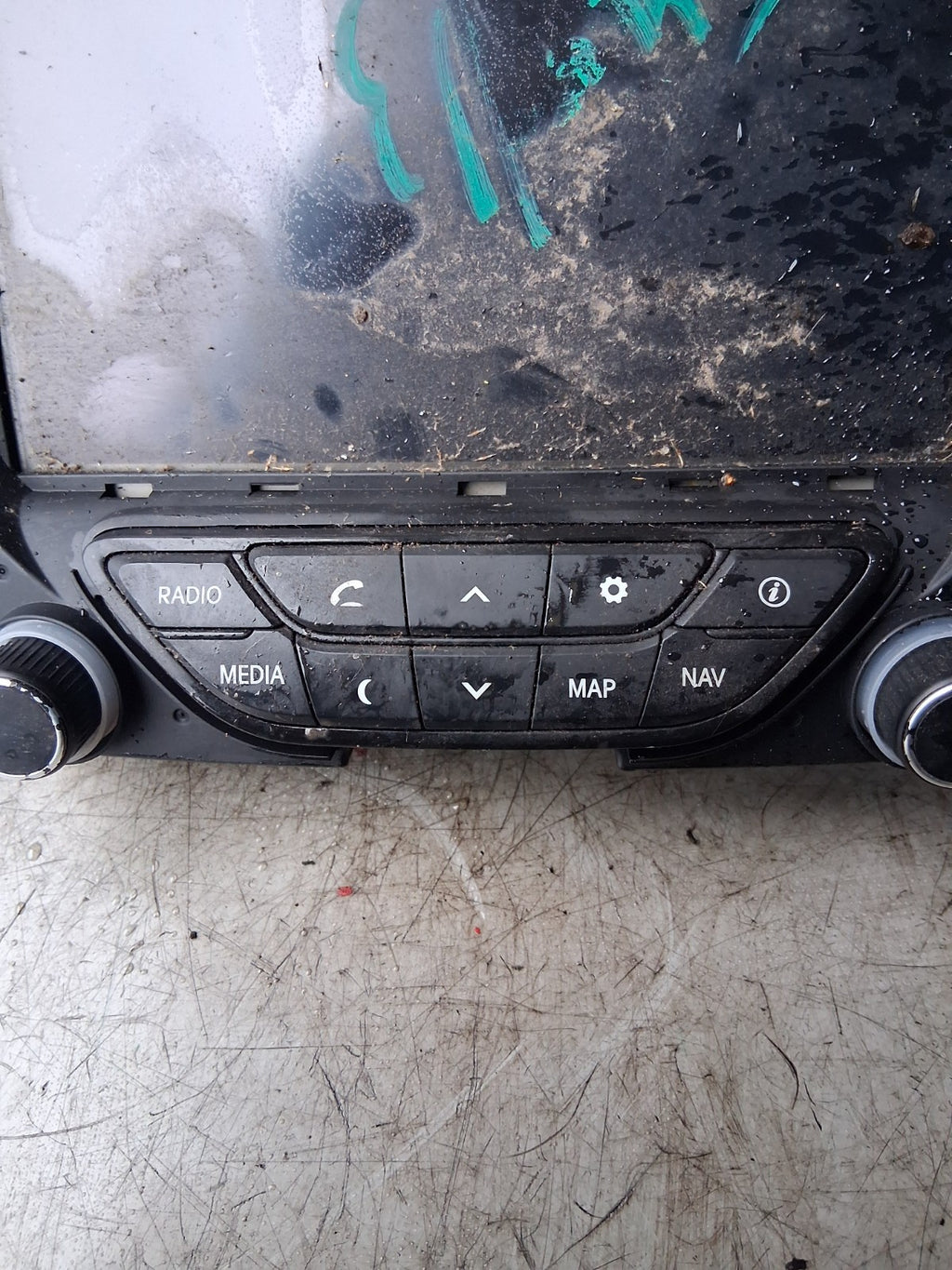 2017 HYUNDAI I40 RADIO CD PLAYER STEREO HEAD UNIT 96560-3Z000