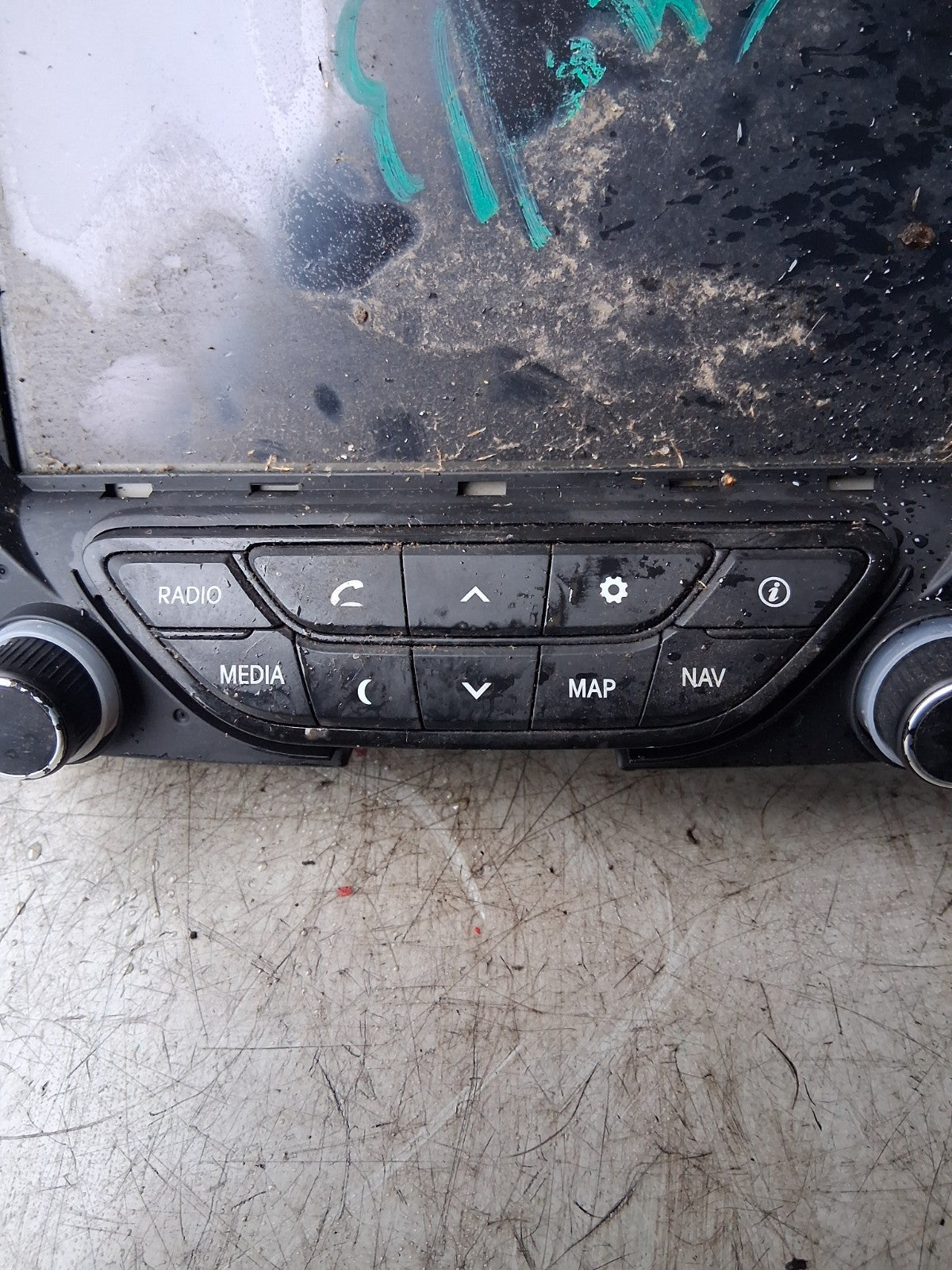 2017 HYUNDAI I40 RADIO CD PLAYER STEREO HEAD UNIT 96560-3Z000