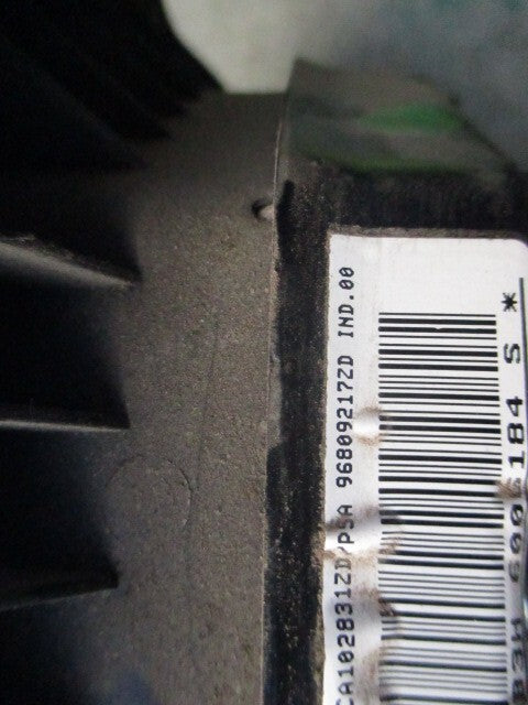 2009 PEUGEOT PARTNER MK2 STEERING WHEEL AIRBAG 96809217ZD