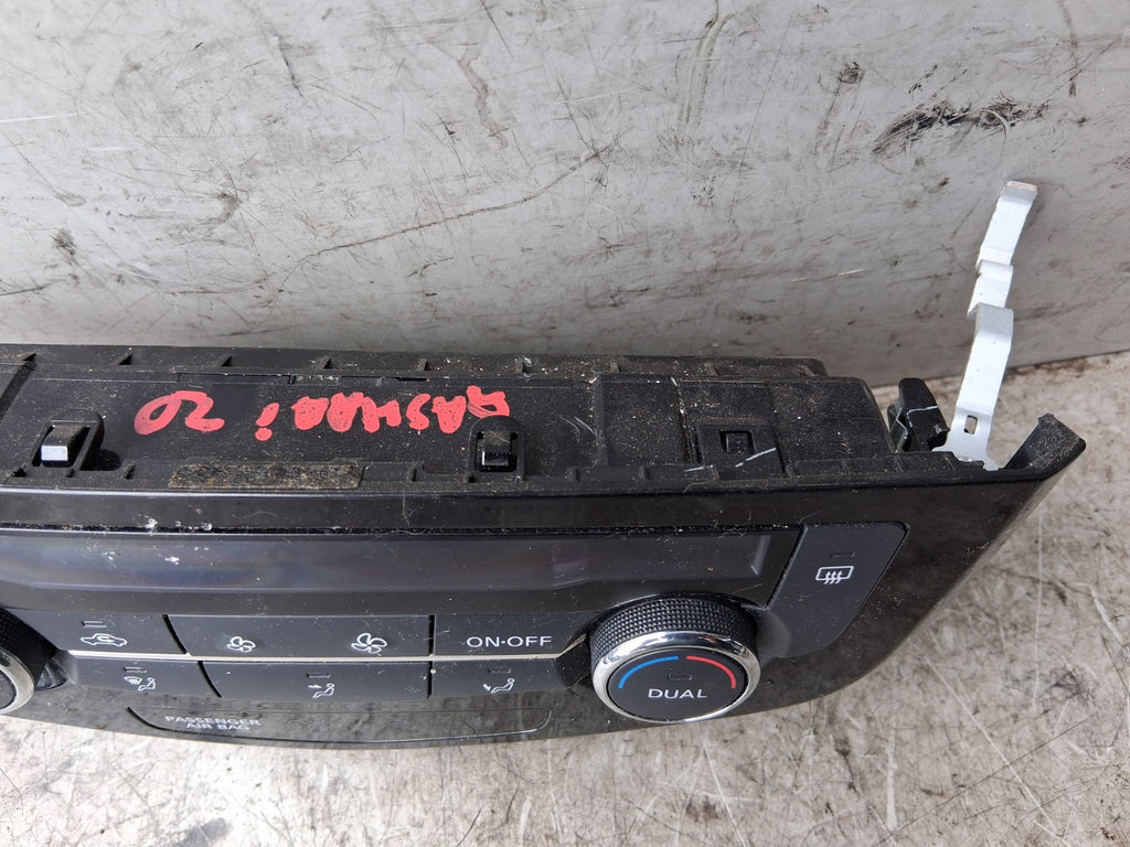 2020 NISSAN QASHQAI J11 MK2 AC HEATER CLIMATE CONTROL SWITCH PANEL 27500HV00A