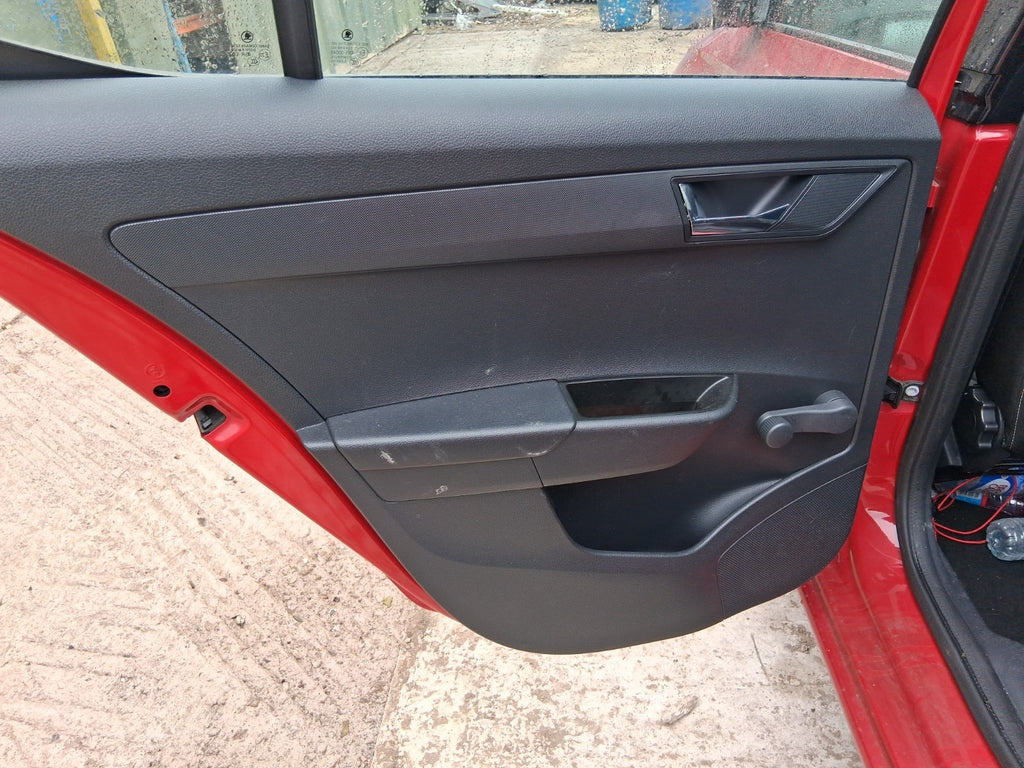 2019 SKODA FABIA MK3 NJ HATCHBACK NSR PASSENGER SIDE REAR DOOR CARD PANEL