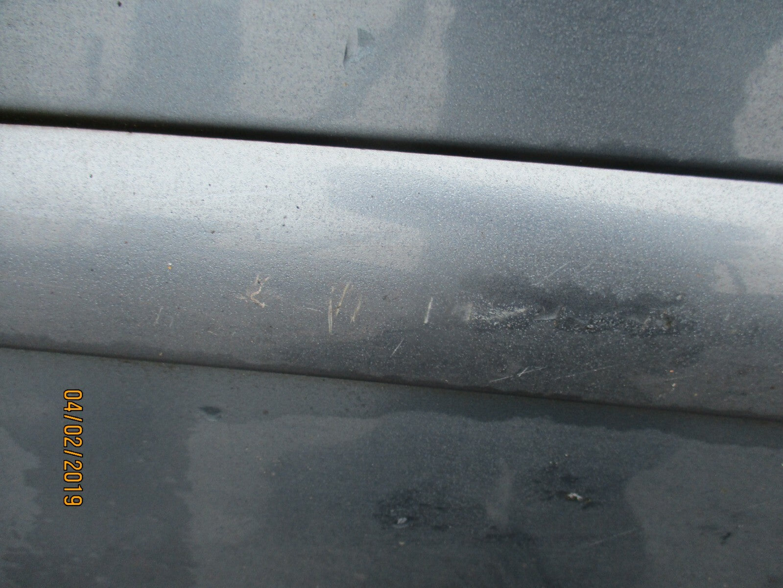 CITROEN C4 PICASSO NSF PASSENGER SIDE FRONT DOOR BARE EZWD GRIS FER