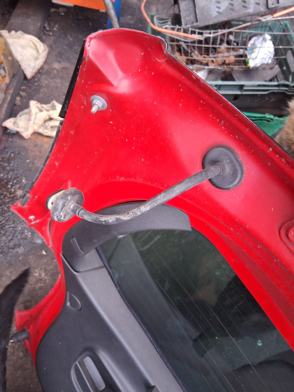 2012 CITROEN DS3 3 DOOR COMPLETE REAR TAILGATE BOOTLID KKN EXY ROUGE ADEN