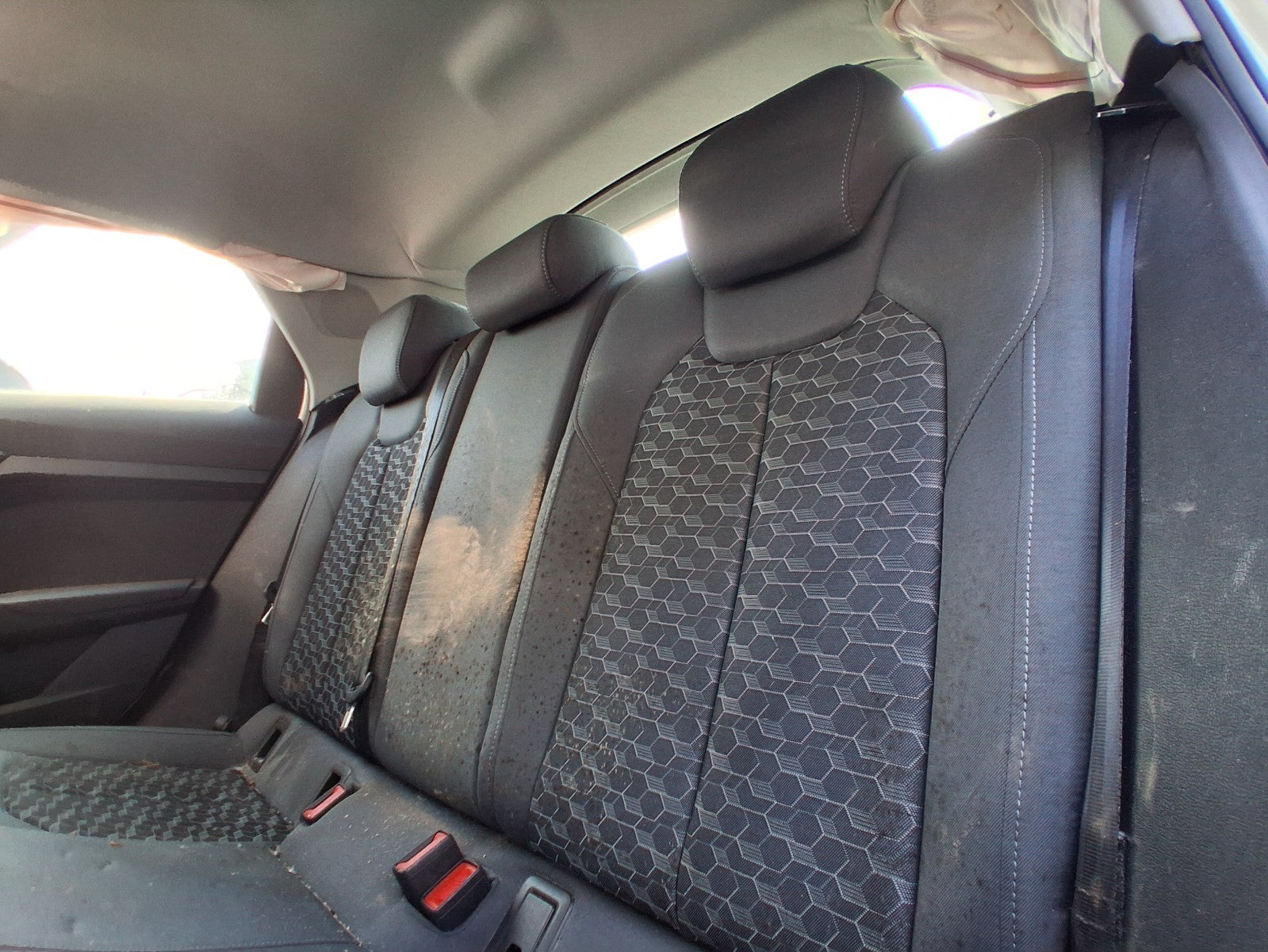 2023 AUDI A1 SPORT MK2 GB REAR COMPLETE BACK AND BENCH SEATS SEAT FABRIC