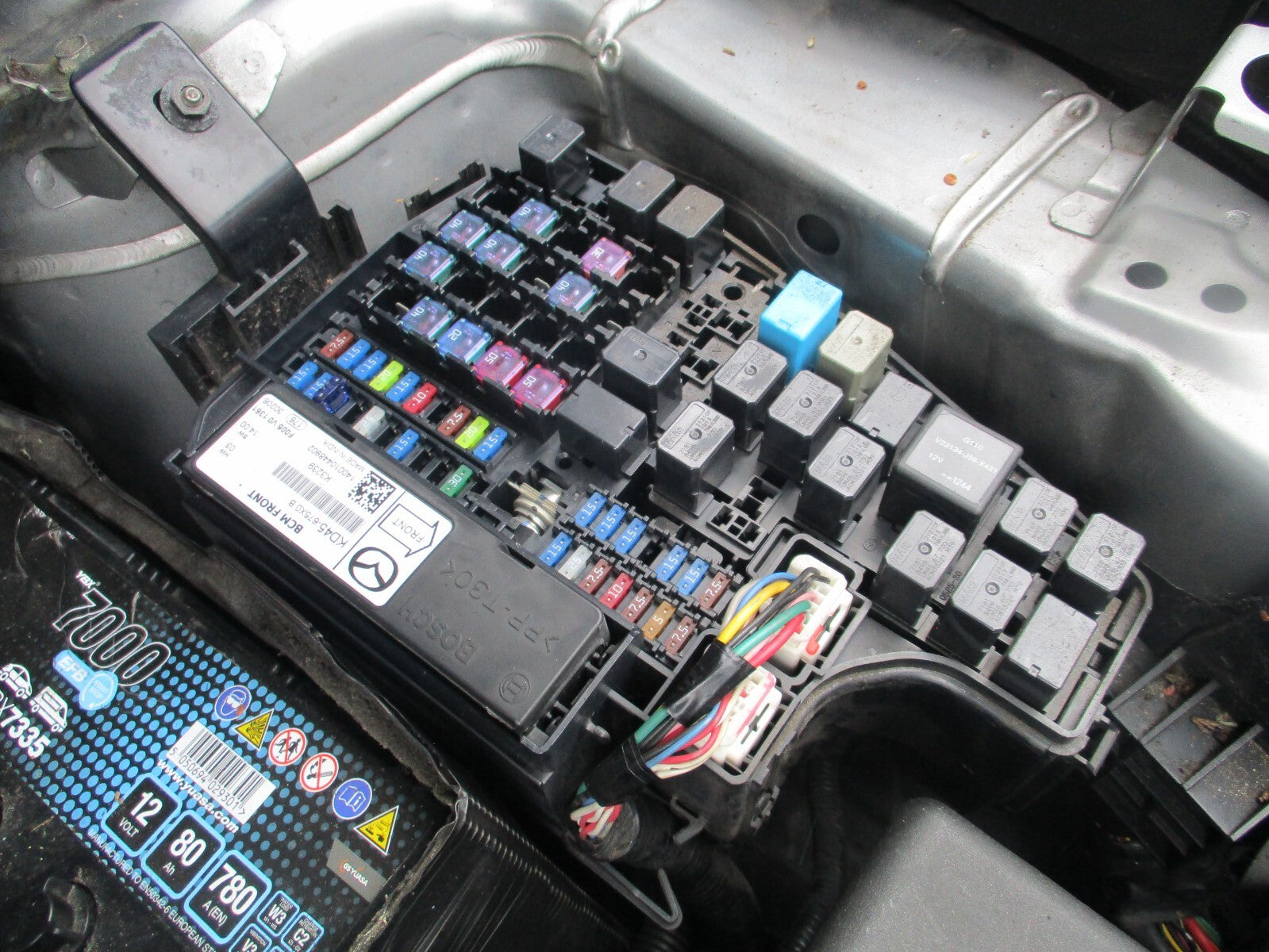 2013 MAZDA CX 5 MK1 FUSE BOX CONTROL MODULE RELAY BOX