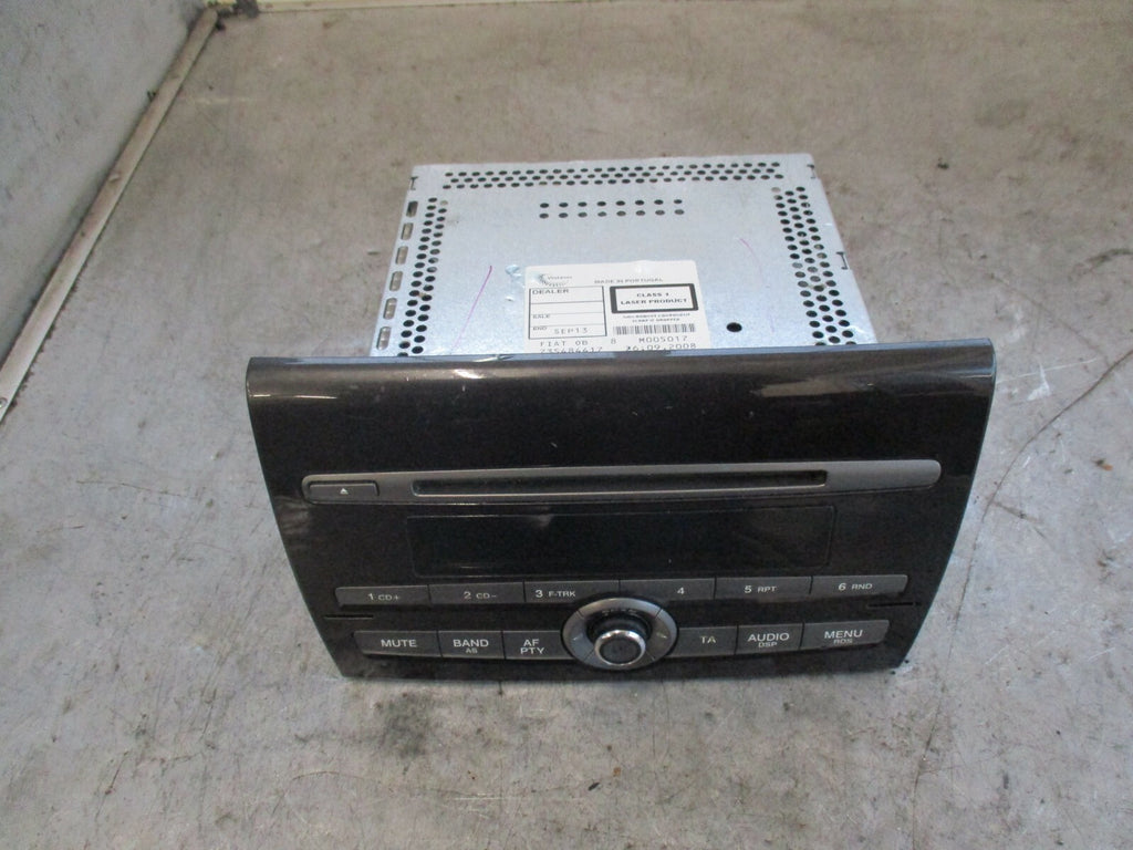 FIAT BRAVO MK2 RADIO CD PLAYER STEREO HEAD UNIT 735484417