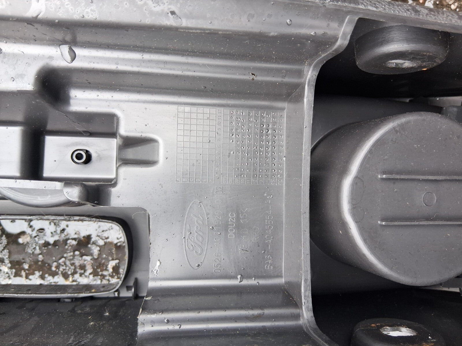 2016 FORD FIESTA MK7 CENTRE CONSOLE SURROUND TRIM PANEL COVER BA61A045B54AJW