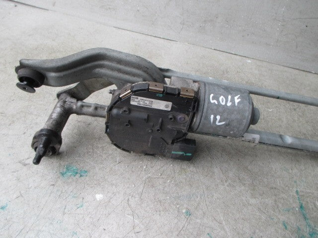2012 VW GOLF MK7 FRONT WIPER MOTOR & LINKAGE 3397021673