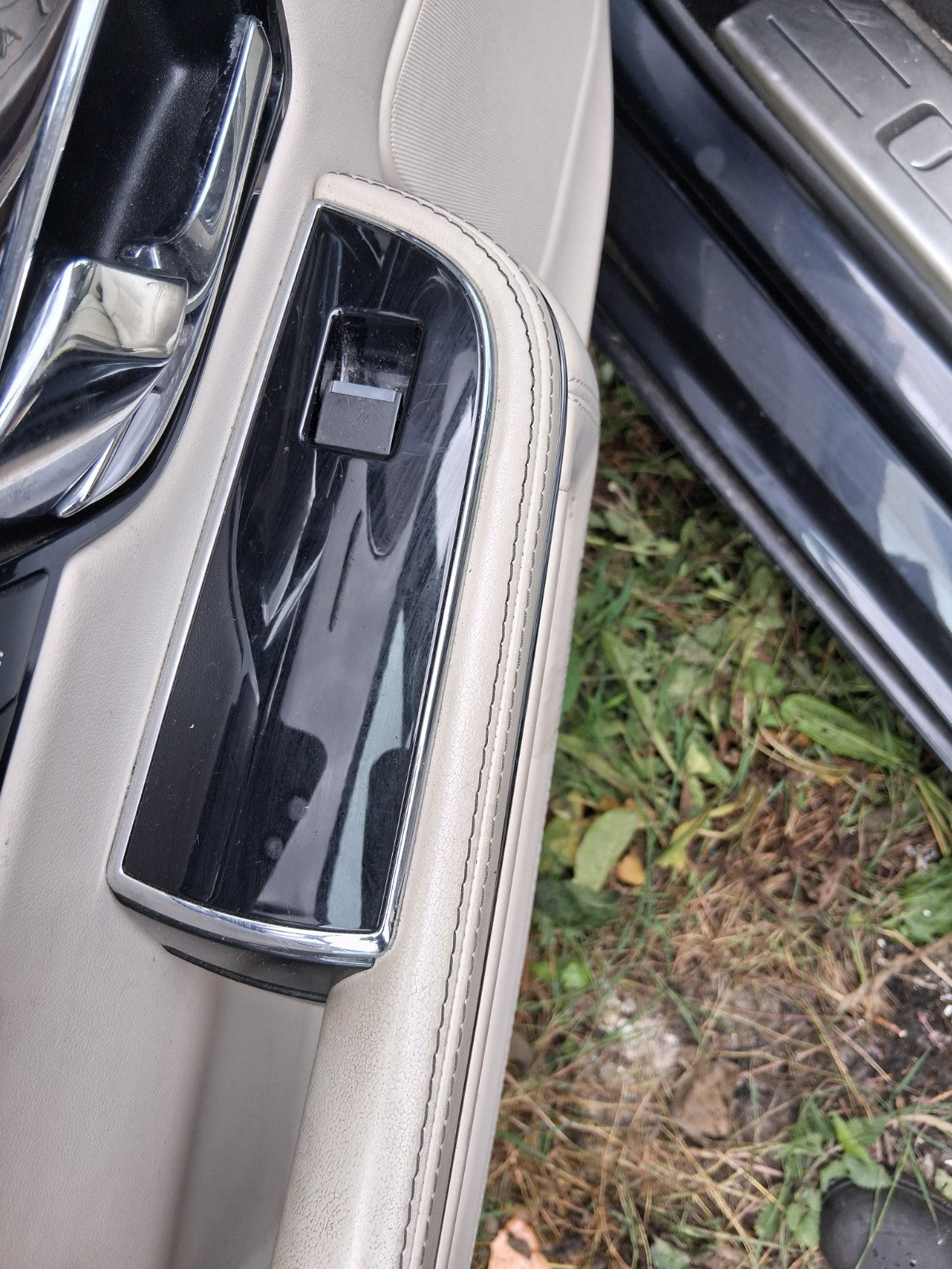 2012 JAGUAR XJ X351 NSF PASSENGER SIDE FRONT LEFT WINDOW CONTROL SWITCH