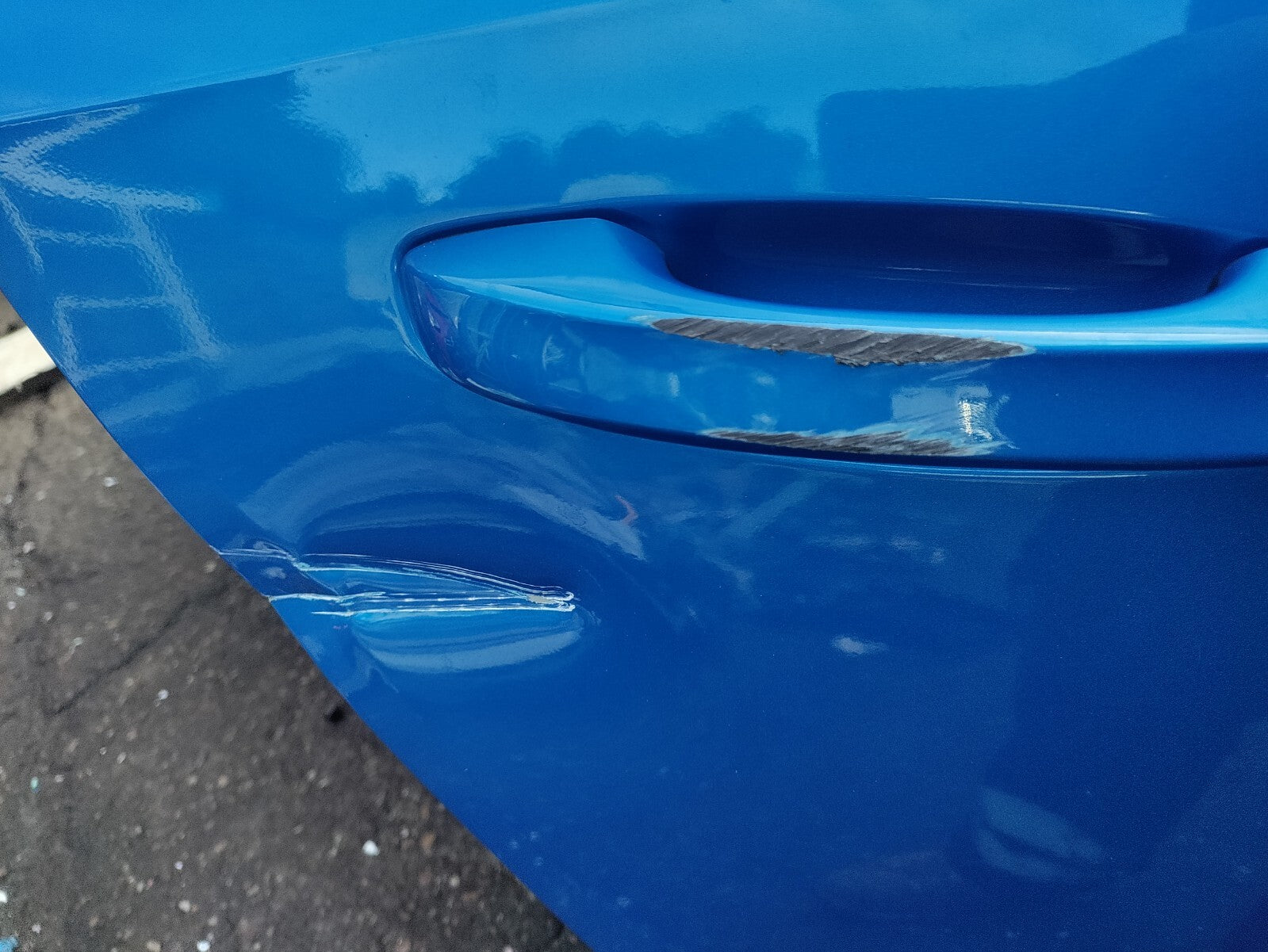2024 VAUXHALL ASTRA L ESTATE OSR DRIVER REAR BARE DOOR DAMAGE BLUE ESM