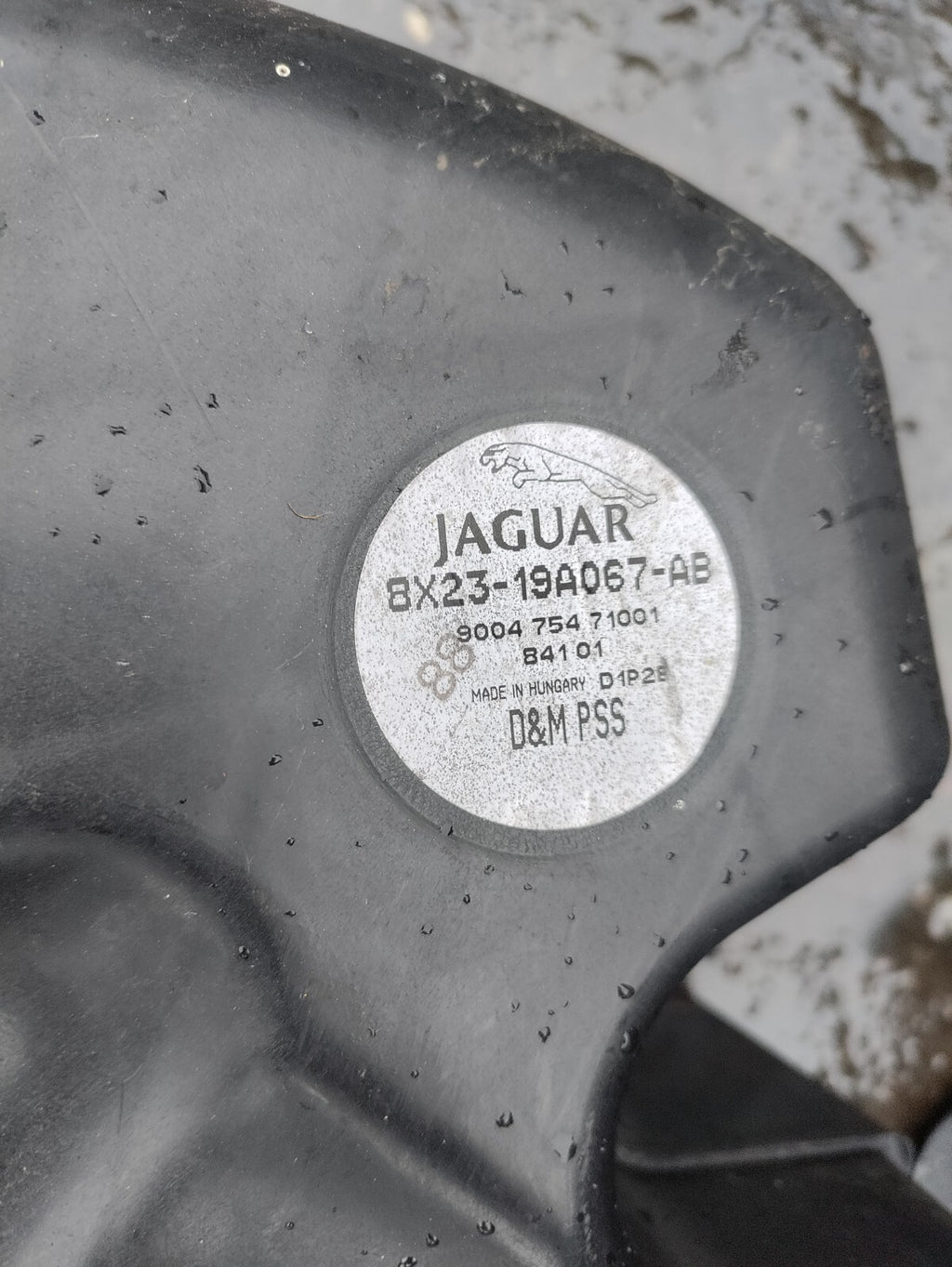 2009 JAGUAR XF X250 SPARE WHEEL SUB-WOOFER SPEAKER 8X2319A067AB