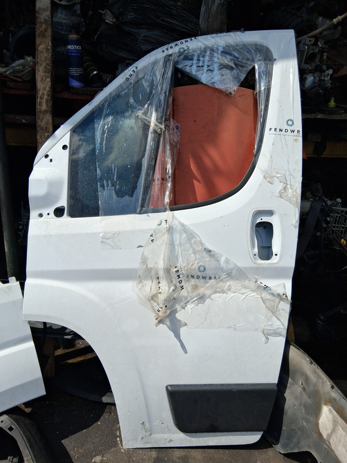 2024 FIAT DUCATO MK3 NSF PASSENGER SIDE FRONT BARE DOOR WHITE