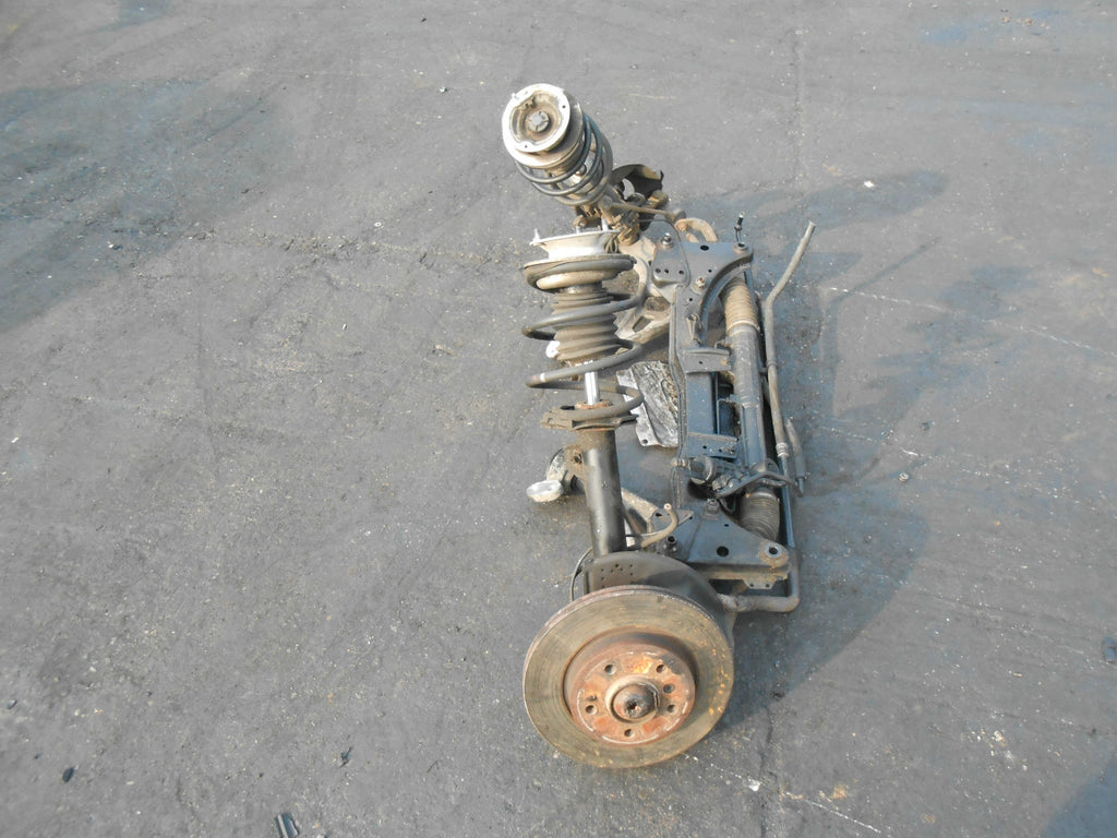 BMW 3 SERIES E46 2004 320d 2.0 TD FRONT CRADLE LEGS SHOCKS HUBS & STEERING RACK