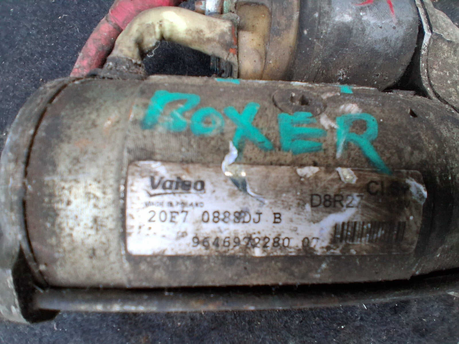 PEUGEOT BOXER MK3 2017 2.0 HDI DIESEL STARTER MOTOR 9646972280