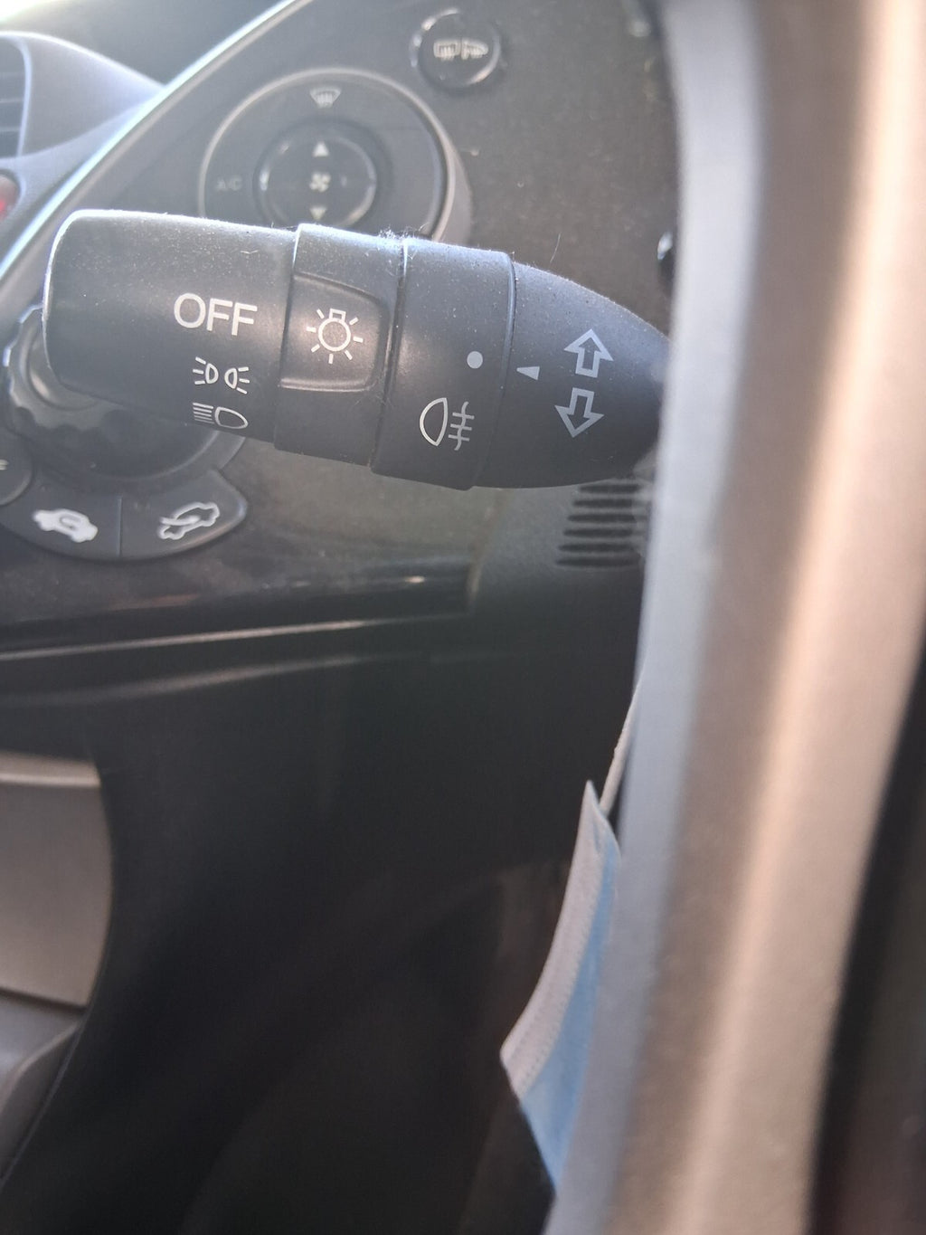 2007 HONDA CIVIC MK8 INDICATOR WIPER STALK SWITCH WITH SQUIB