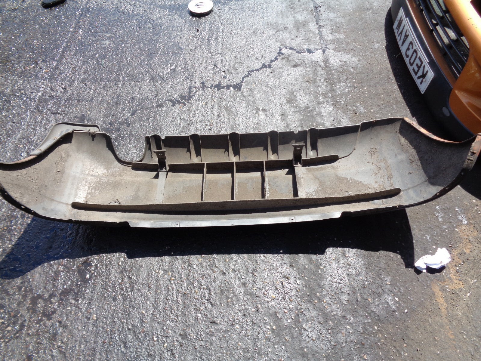DEAWOO MATIZ 2003 ORANGE REAR BUMPER