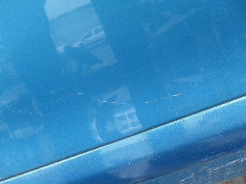 CITROEN BERLINGO MK2 NSF PASSENGER SIDE FRONT BARE DOOR BLUE